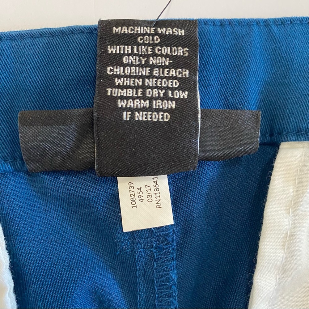 Lane Bryant SZ 22 Women’s Blue Teal Pedal Pushers - Picture 7 of 11